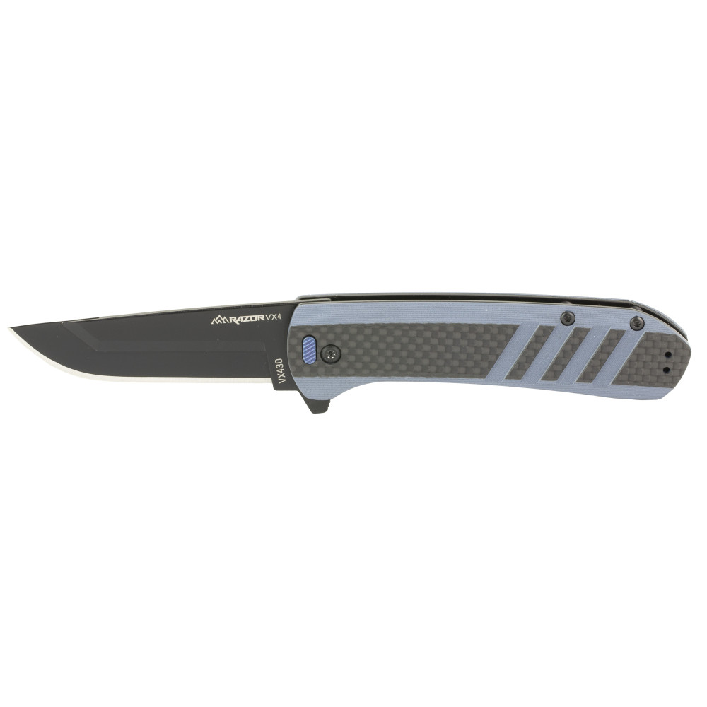 Outdoor Edge Razor VX4 G10 Carbon Fiber Blue