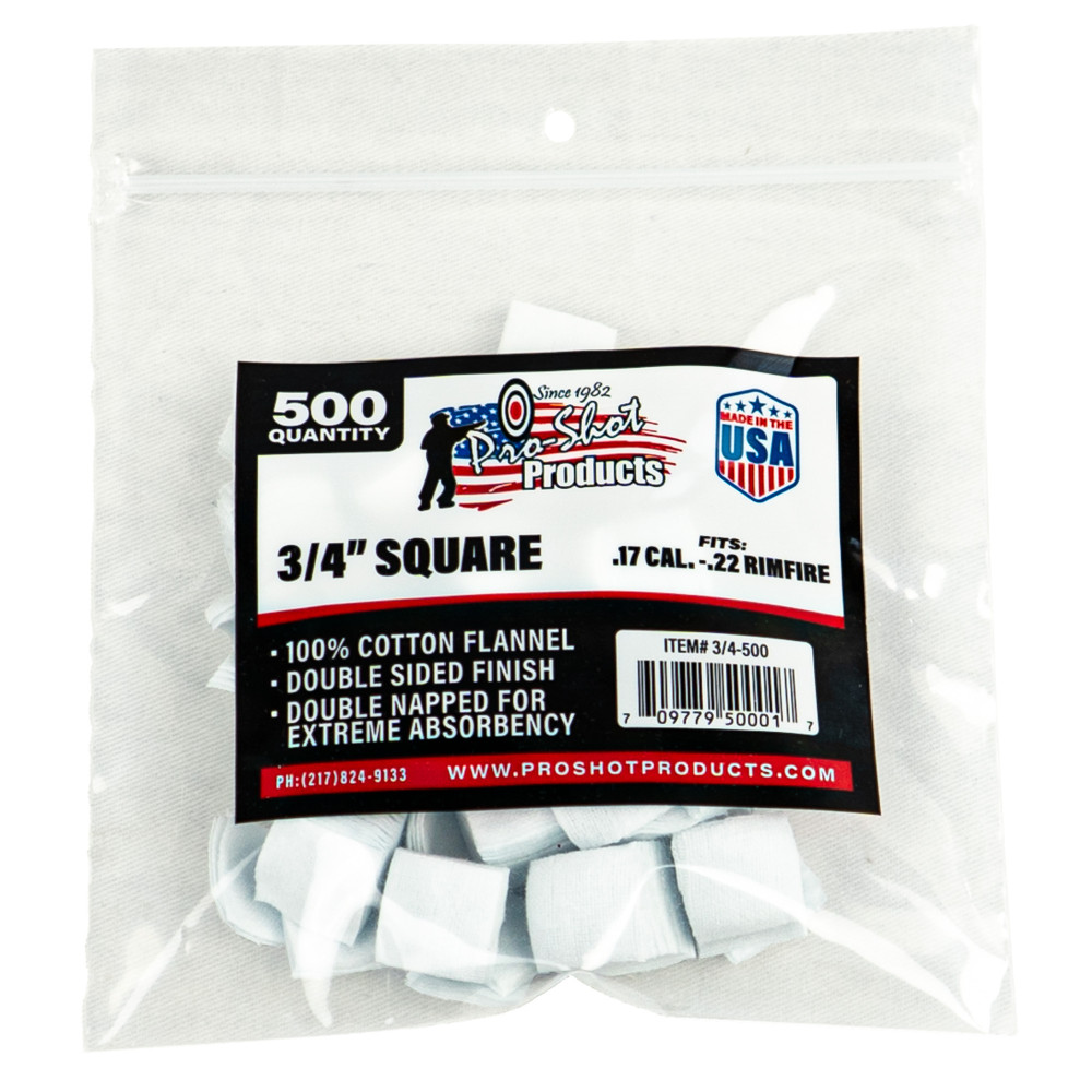 Pro-Shot Patch .17/.22 Rimfire 500ct