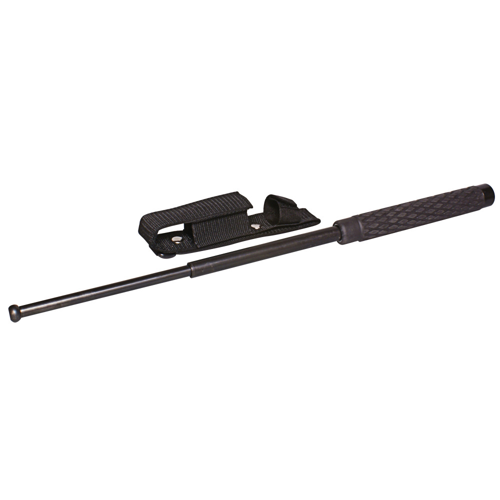 PS Products 21" Rubber Handle Black Expandable Baton