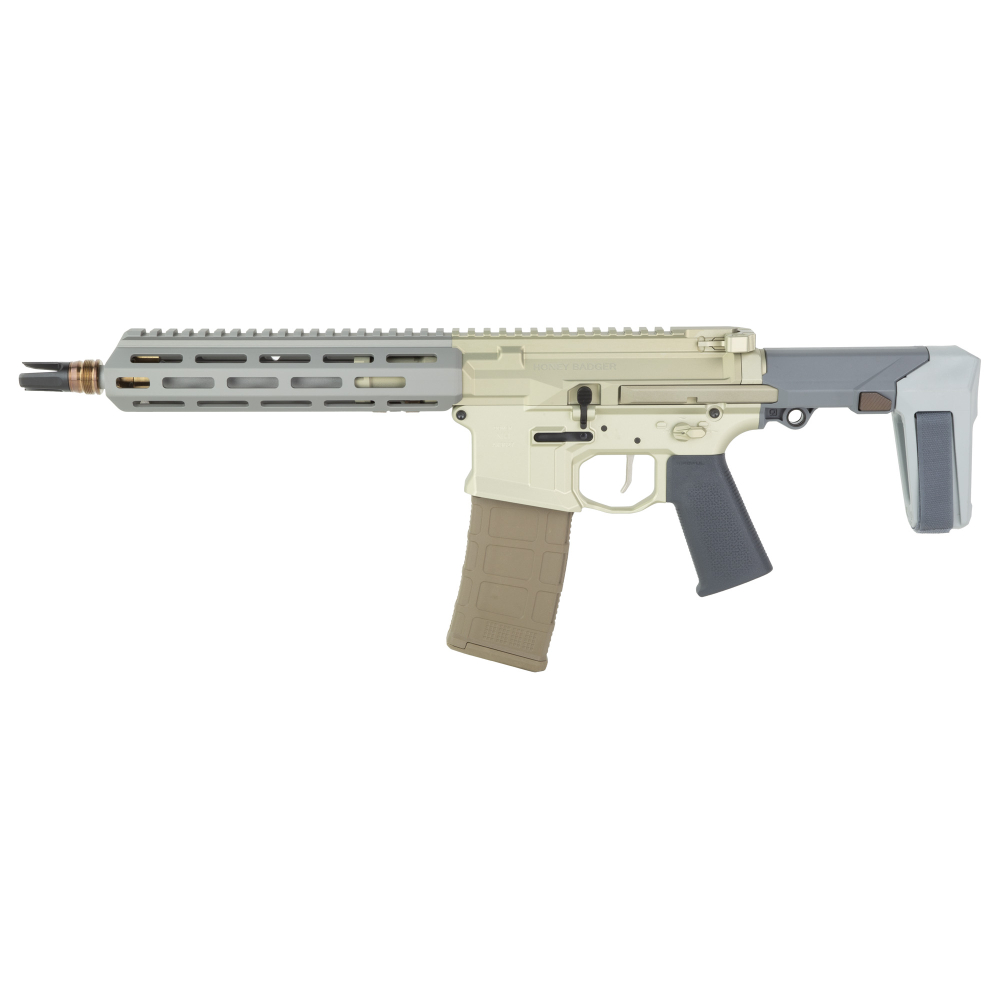Q HONEY BADGER 556NATO 10" W/ BRACE