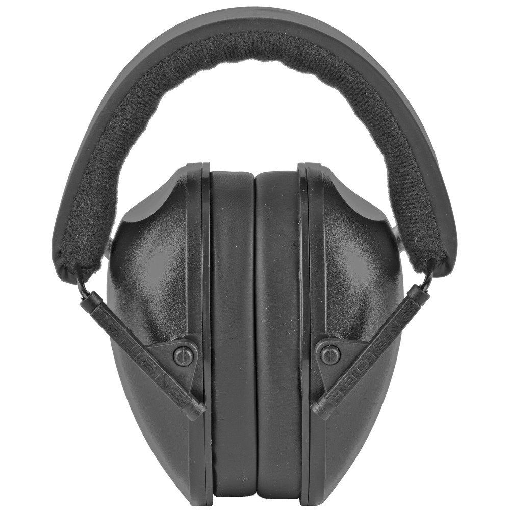 Radians X-SM CMPCT Low-Set Earmuff BK