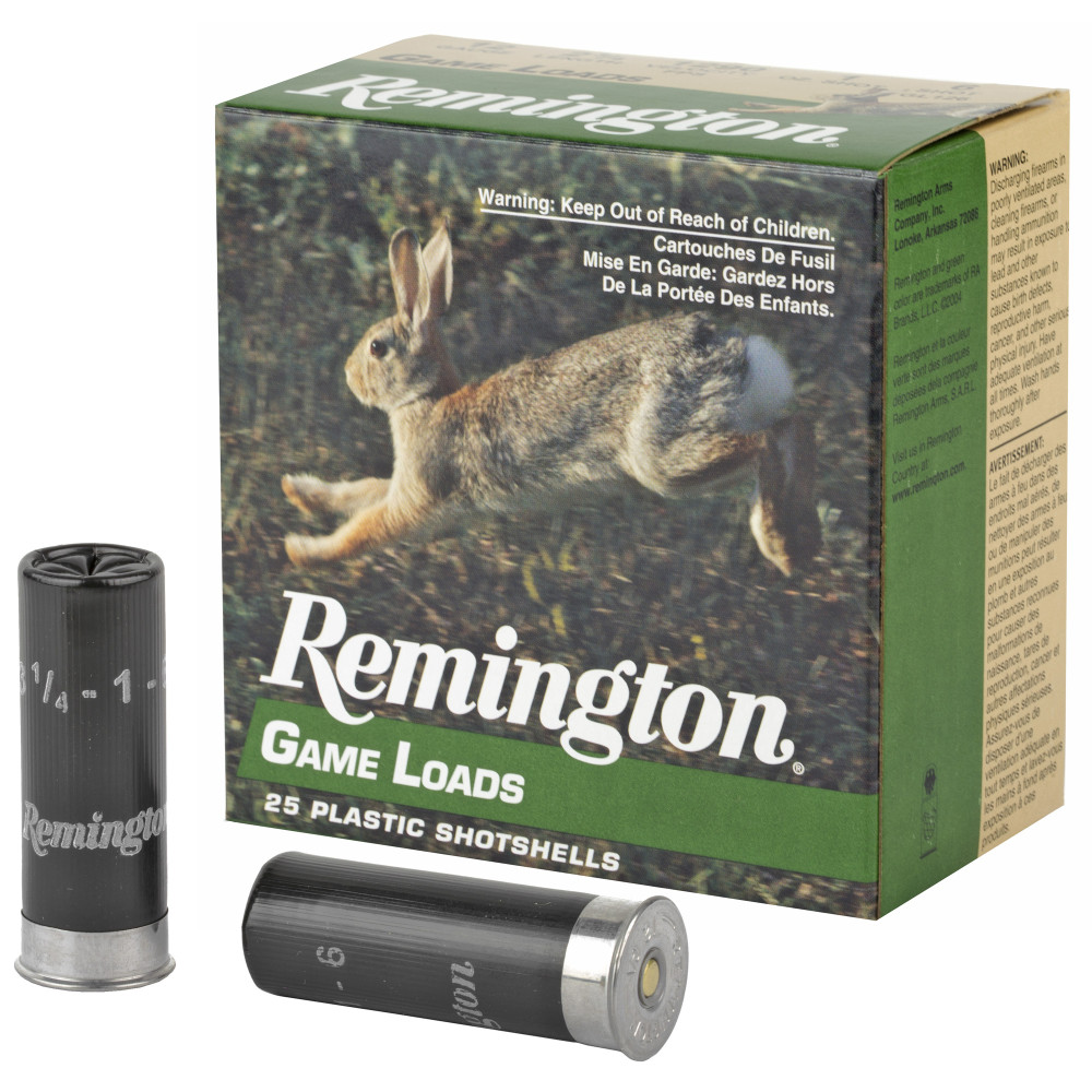 Remington Gameload 12GA 2 3/4" #6 25/250