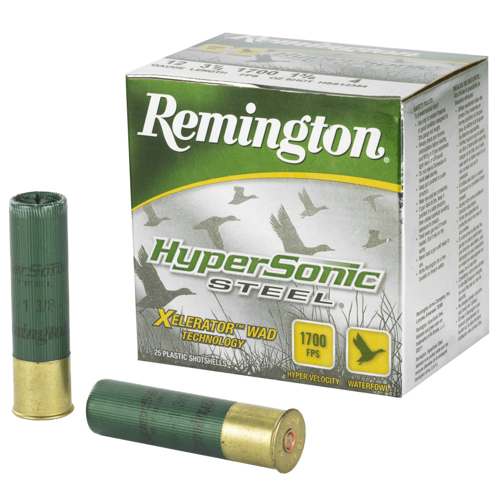 Remington Hypersonic Steel 12GA 3.5" #4 25/250