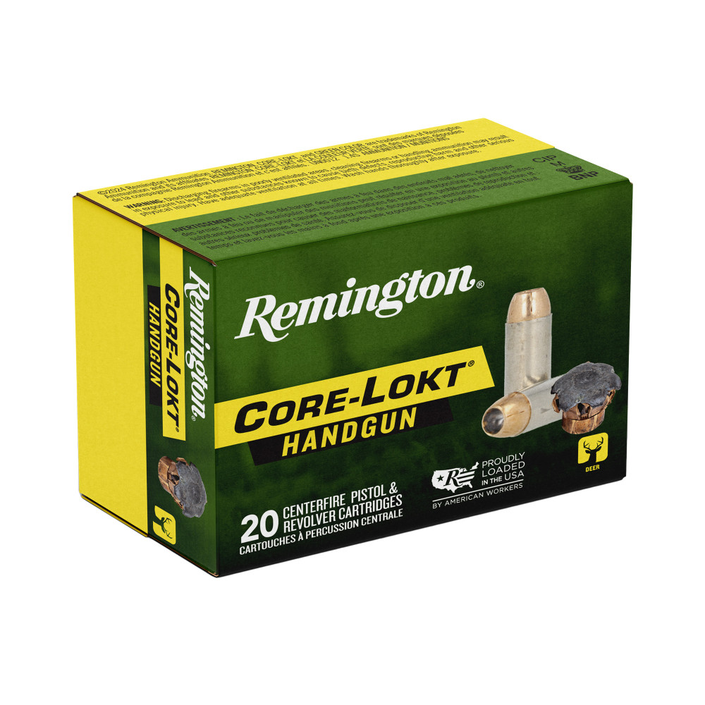 Remington Core-Lokt Handgun 44REM 240GR JHP