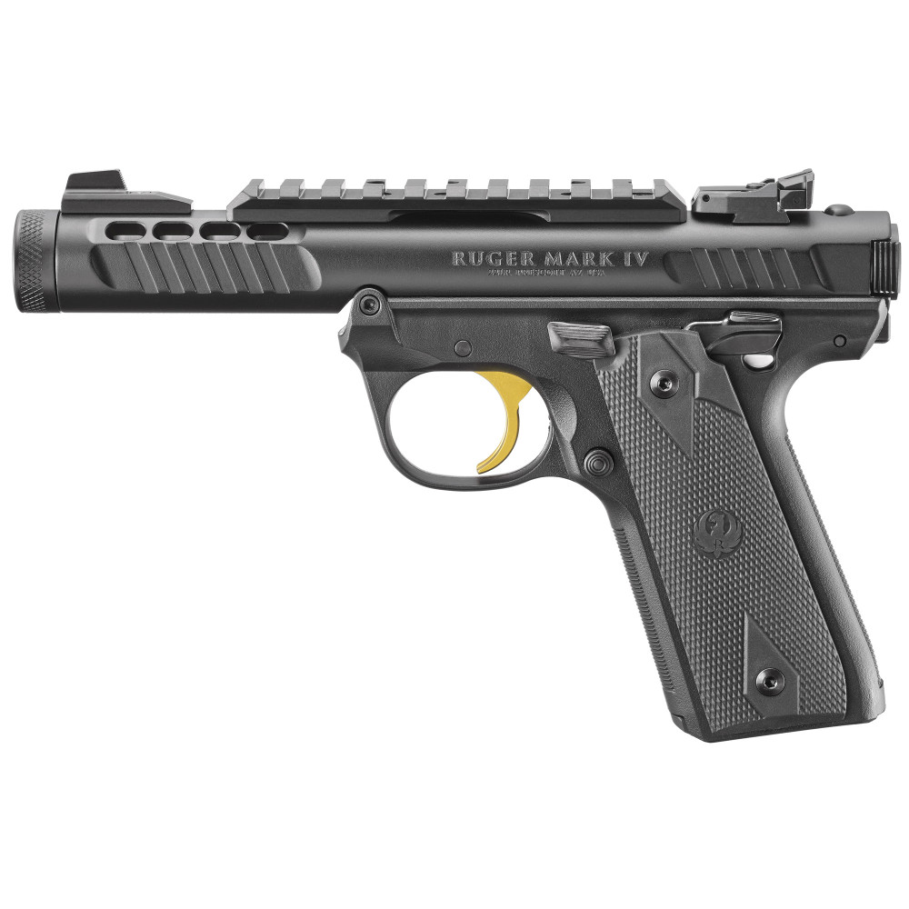 Ruger MK IV LTE 22LR 4.4" 10RD Black