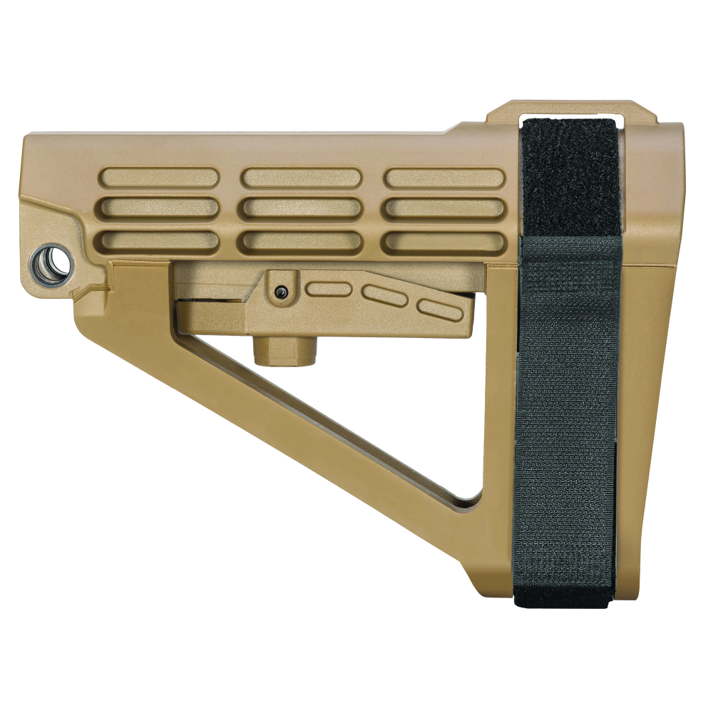 SB TACT SBA4 AR PSTL BRACE 5 POS FDE