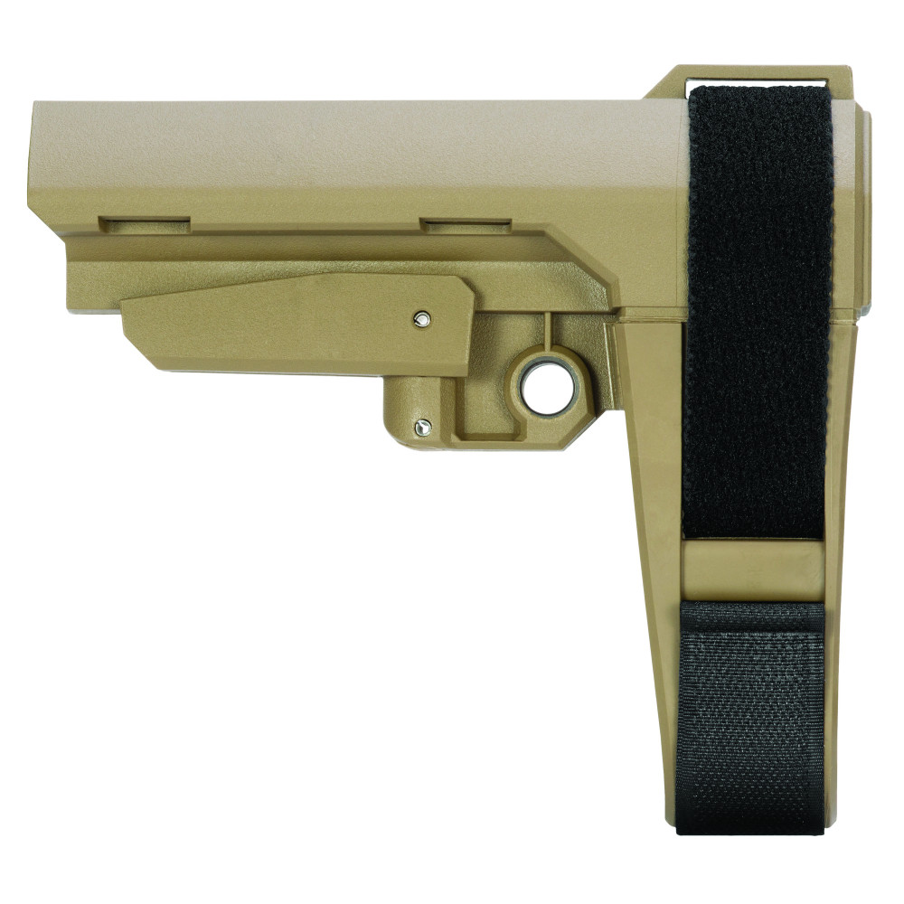 SB TACT SBA3 AR Pistol Stabilizing Brace 5-Position FDE