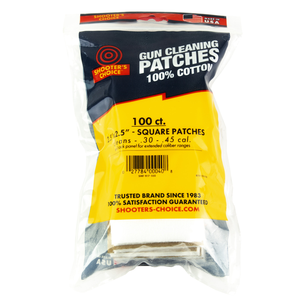 SHOOTERS CHOICE 100PK 2.5" PATCH