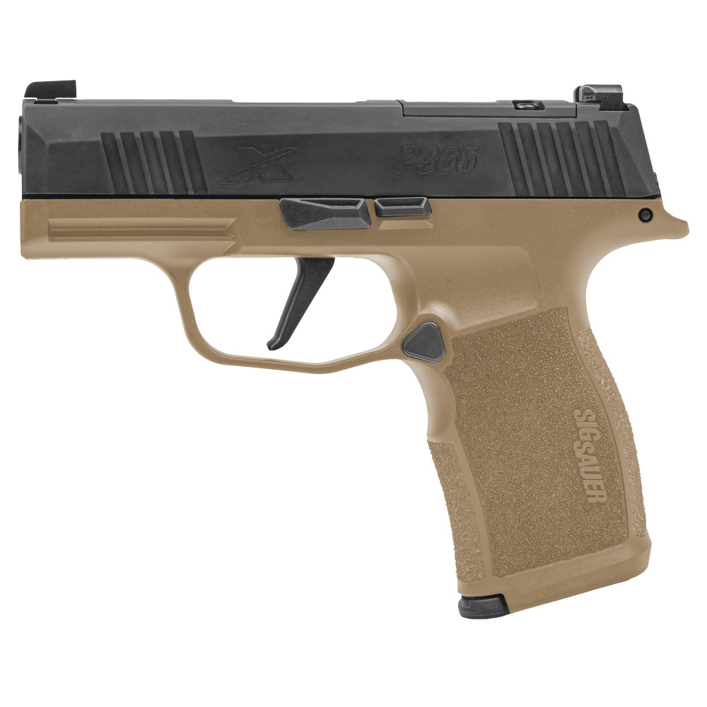 Sig P365X 9MM 3.1" 12RD or Black/CoYote