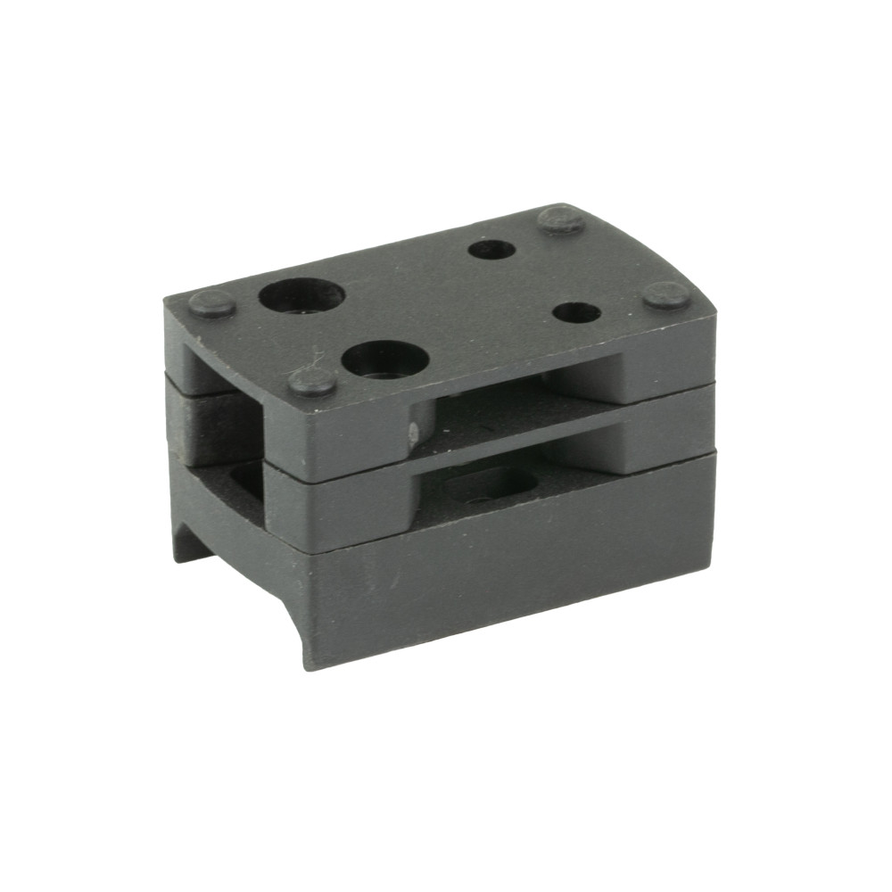 Shield Sights Picatinny Weaver Mount with Triple Hole Spacer for 9MM, 40SW, 45ACP, 380ACP, 10MM, 357