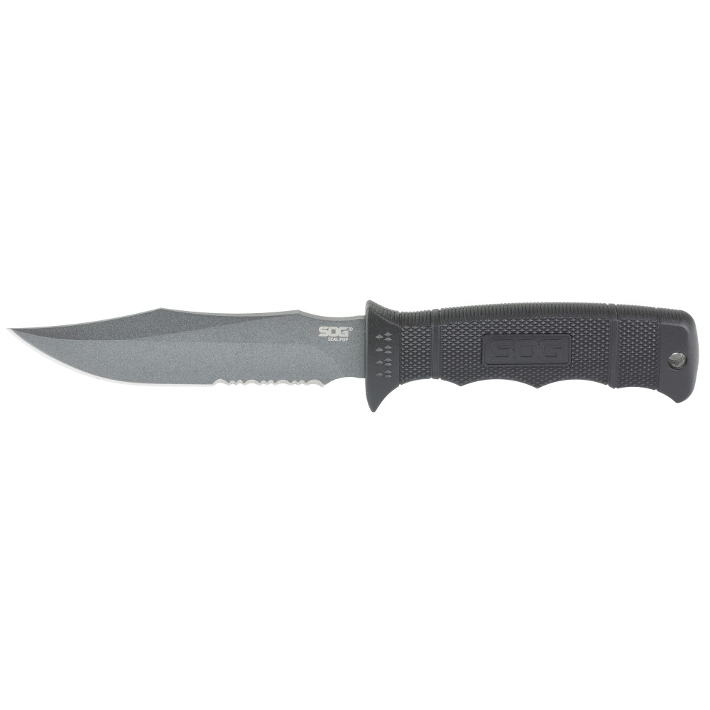 SOG SEAL Pup Black 4.75" Nylon with Sheath