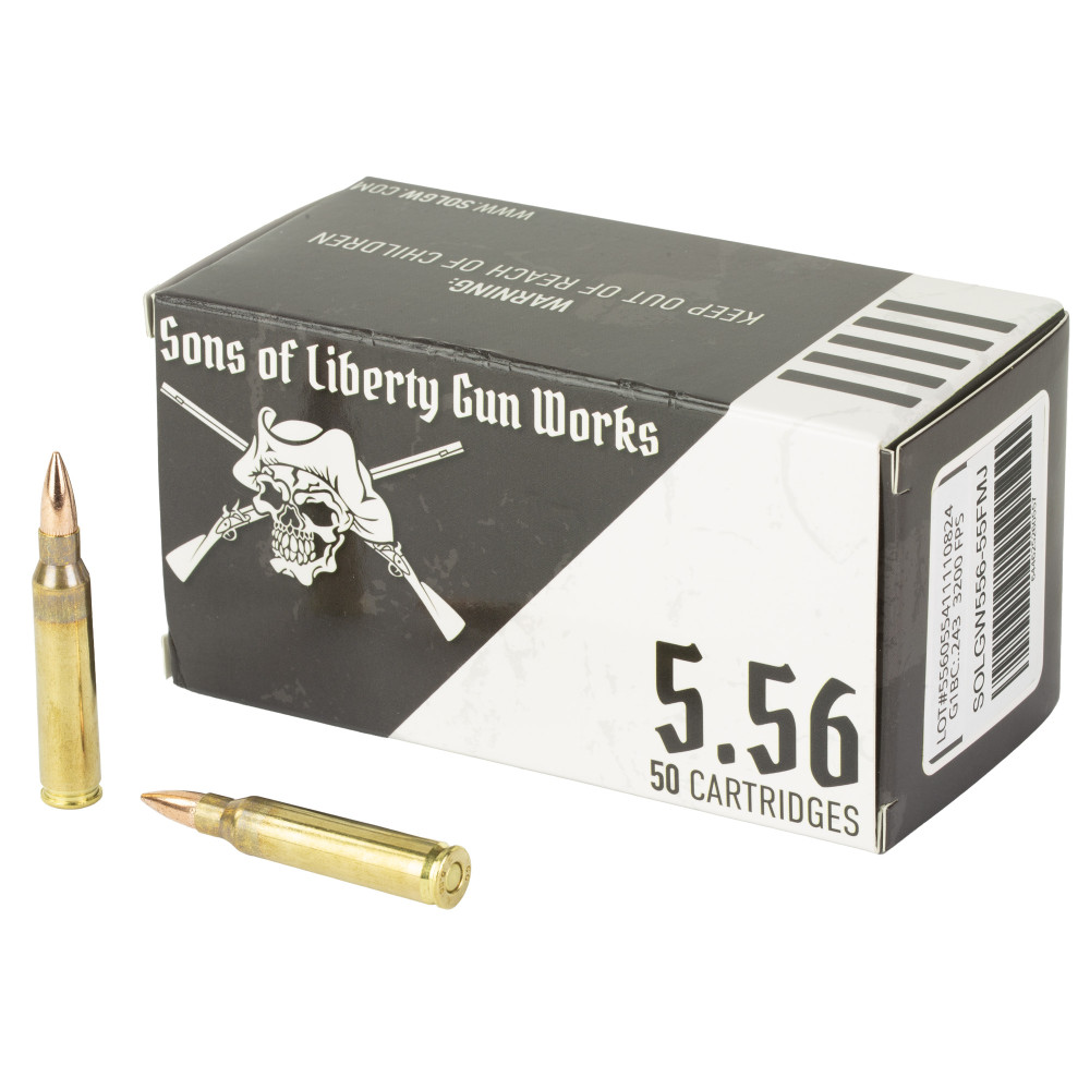 SOLGW 5.56 NATO 55GR FMJ 50/1000