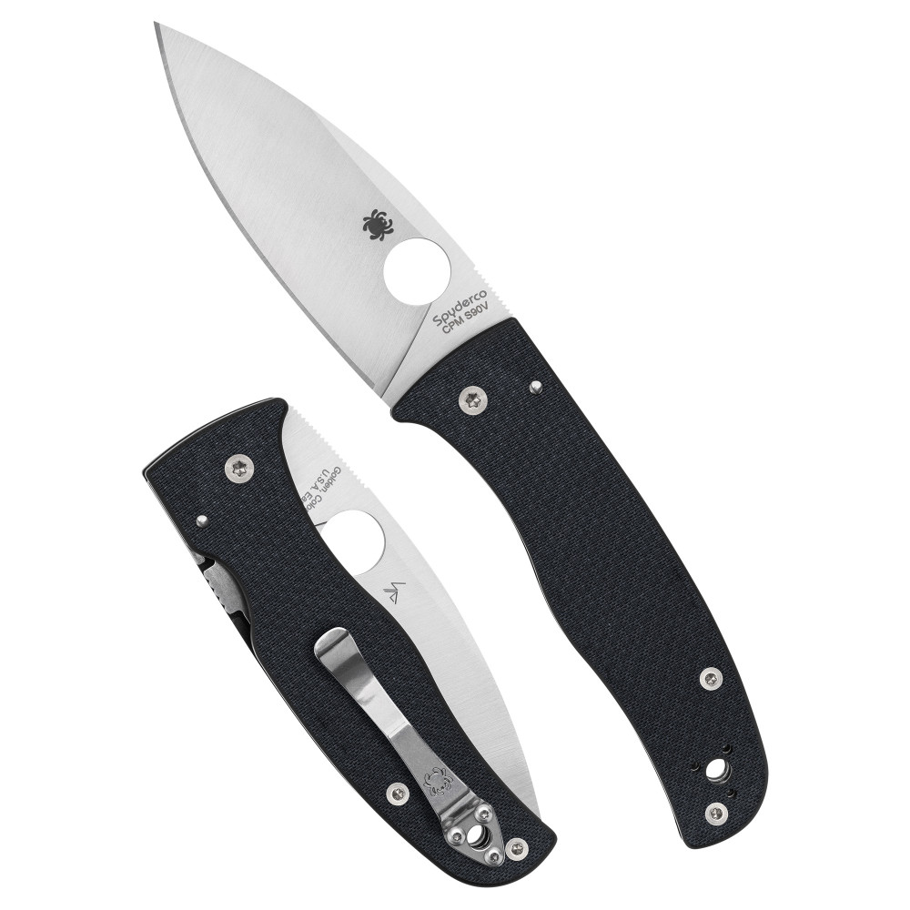 Spyderco Bodacious CF 3.63" Black/Silver