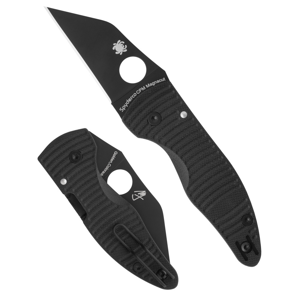 Spyderco Microjimbo Salt 2.45" Black