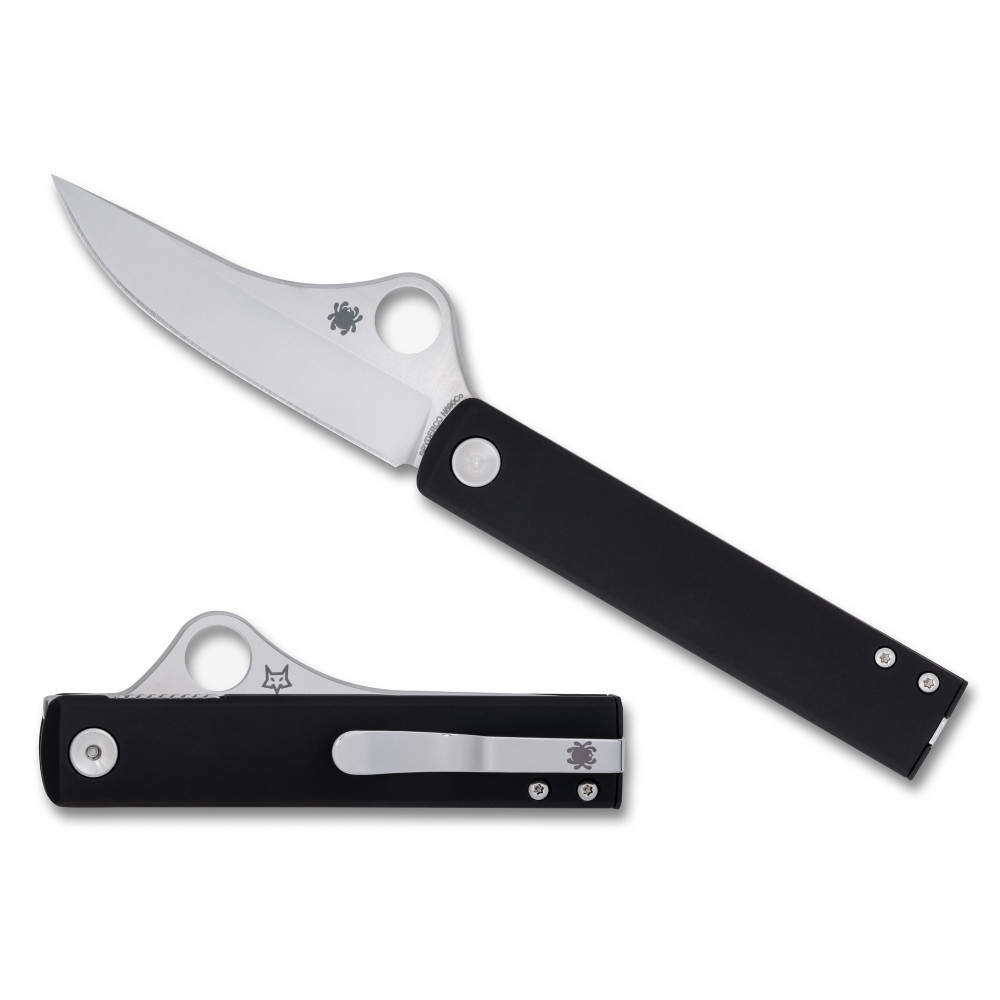 Spyderco Essenza Aluminum 3.19" Black