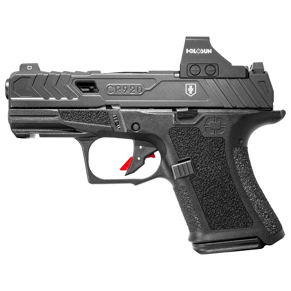 Shadow Systems WP CR920 9MM 3.4" 13RD Holster Ready Black