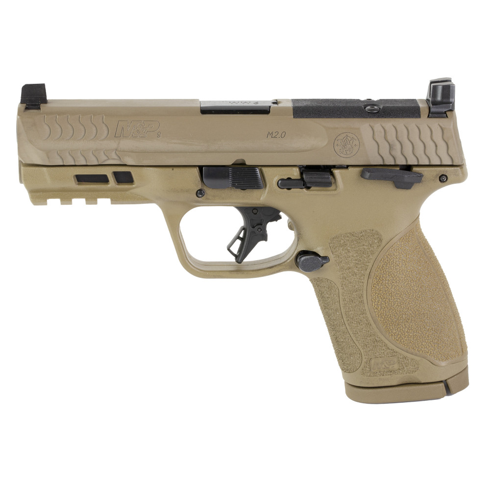 Smith & Wesson M&P M2.0 9MM 4" 15RD TS or FDE