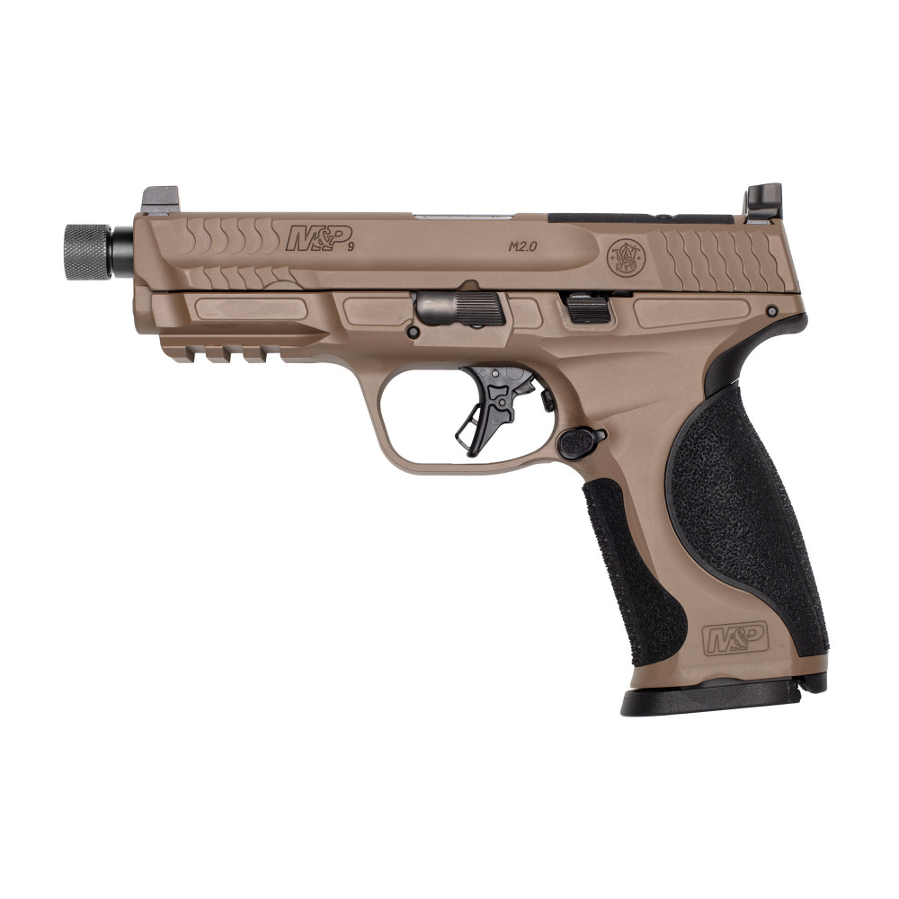 Smith & Wesson M&P M2.0 Metal or Tactical 9MM 17RD FDE