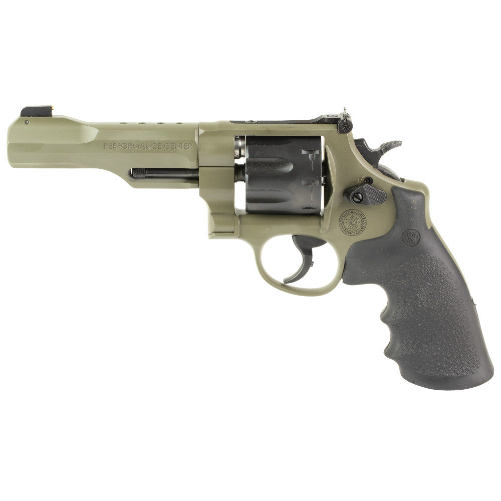 Smith & Wesson PC 327 357MAG 5" 8RD Moss Green