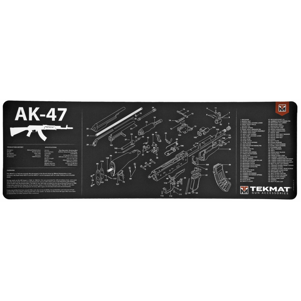 TekMat Rifle Mat 9MM/40/45/10MM/357/44/45/10MM/45/9MM