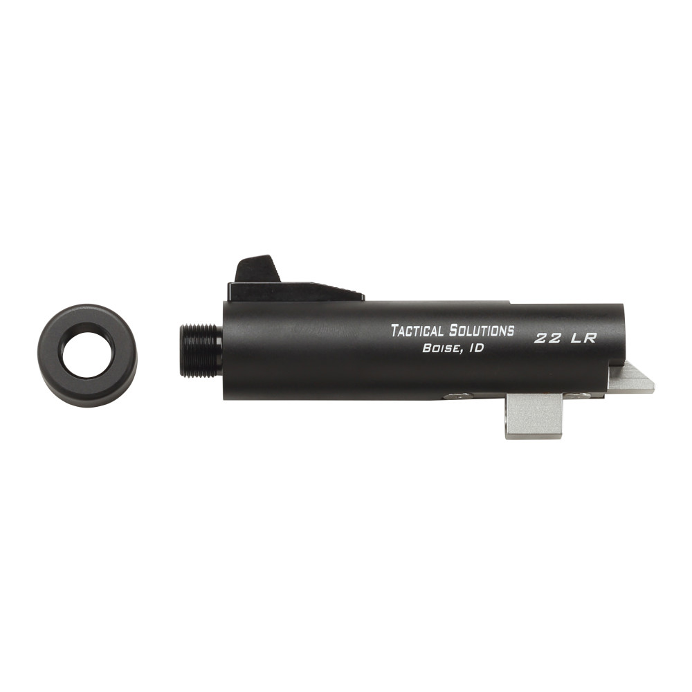 Tactical Solutions 4" Tactical Lightweight Buck Mark Barrel, Black
