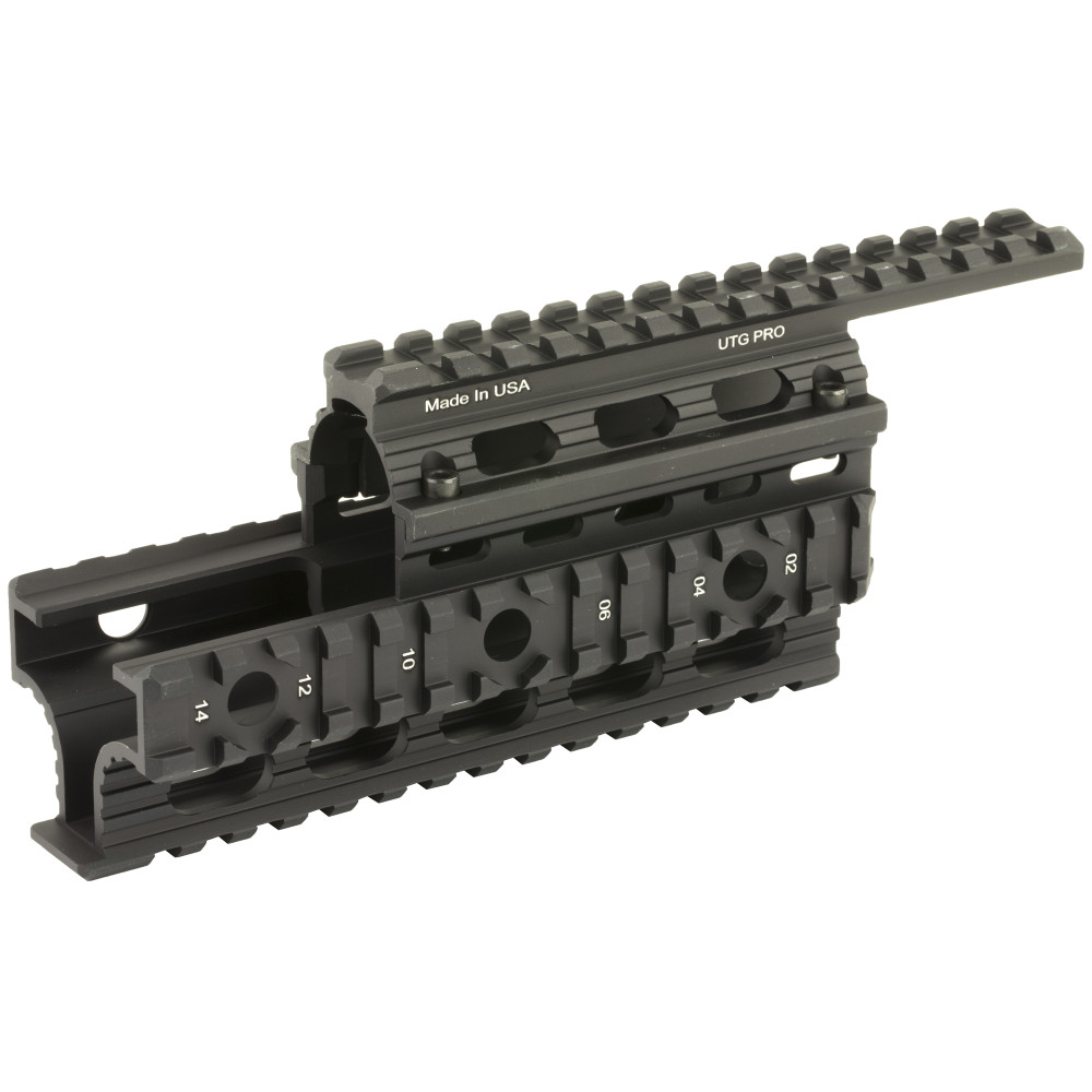 UTG Pro AK-47 Tact Quad Rail Black
