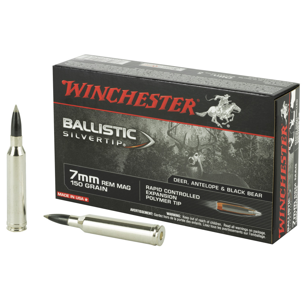 Winchester 7MM Mag 150GR Tipped Bullet 20/200