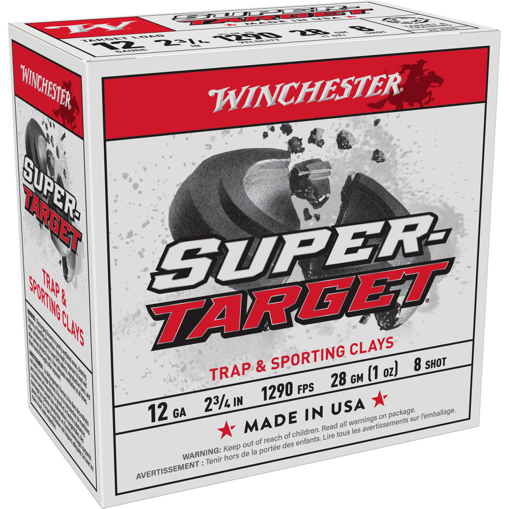 Winchester SPR-Target 12GA 2-3/4" #8 25/250