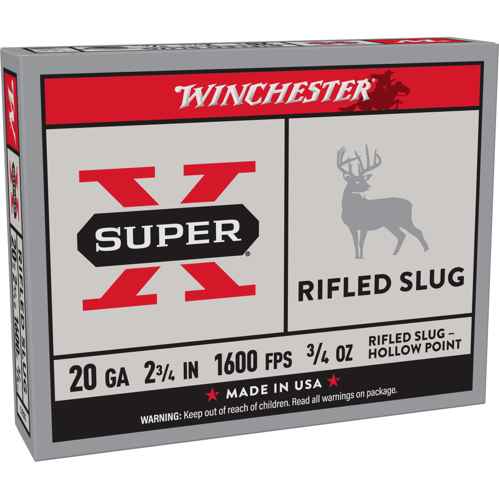 Winchester SPRX 20GA 2.75" 3/4 OZ RFLD 5/250