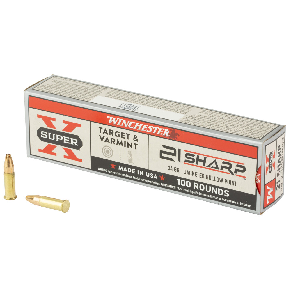 Winchester 21 Sharp SuperX 34GR 9MM 100/20