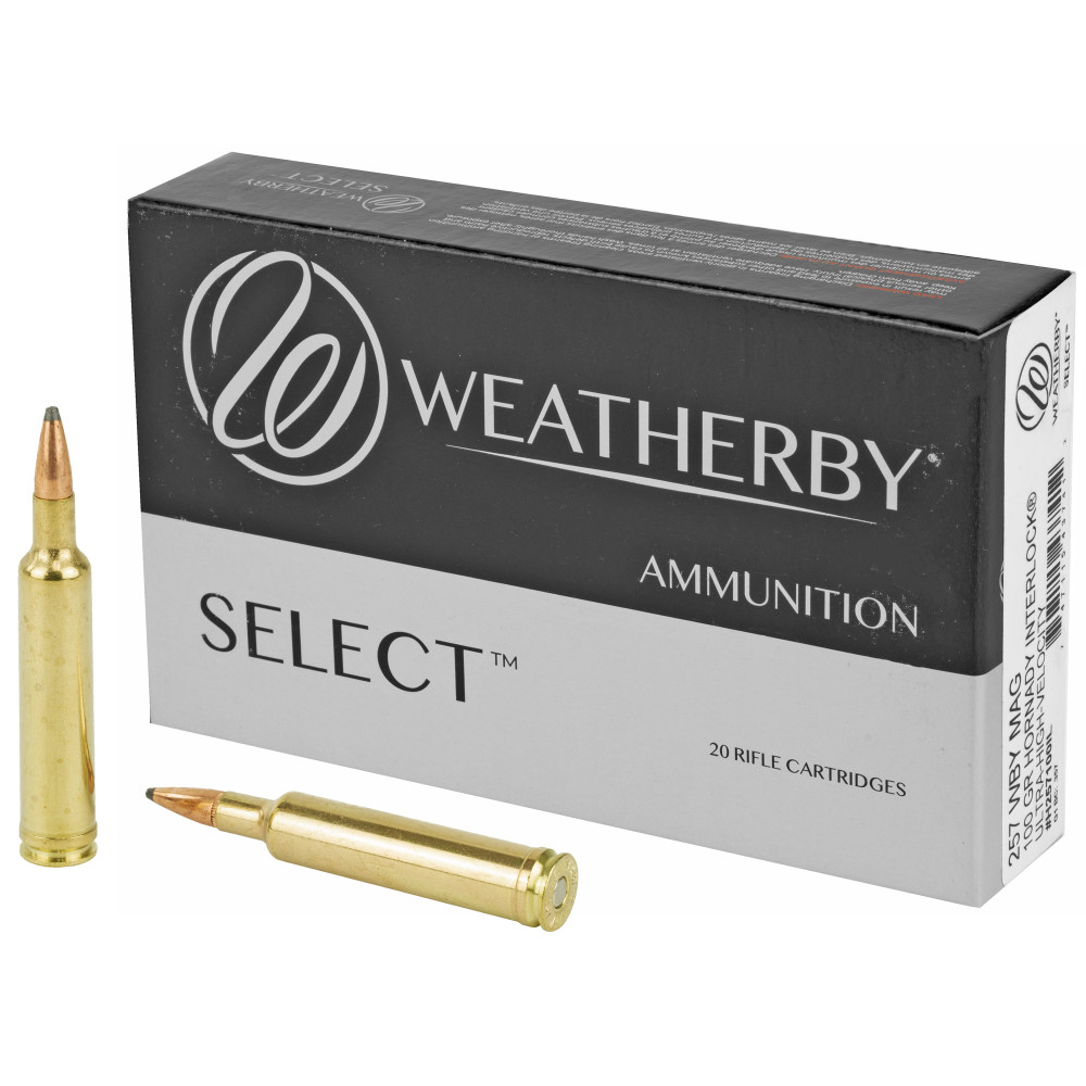 Weatherby 257WBY 100GR Hornady InterBond
