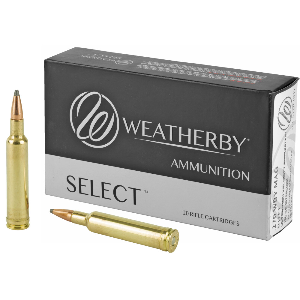 Weatherby 270WBY 130GR Int 20/200