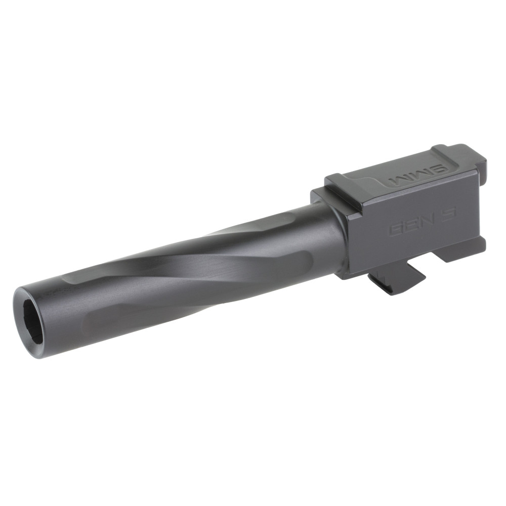 Zaffiri Precision Barrel for Glock 19 Gen 5 Black
