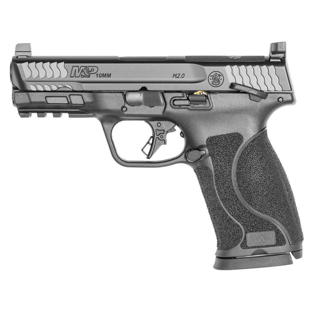 S&W M&P 2.0 10MM 4" 15RD TS OR BLK