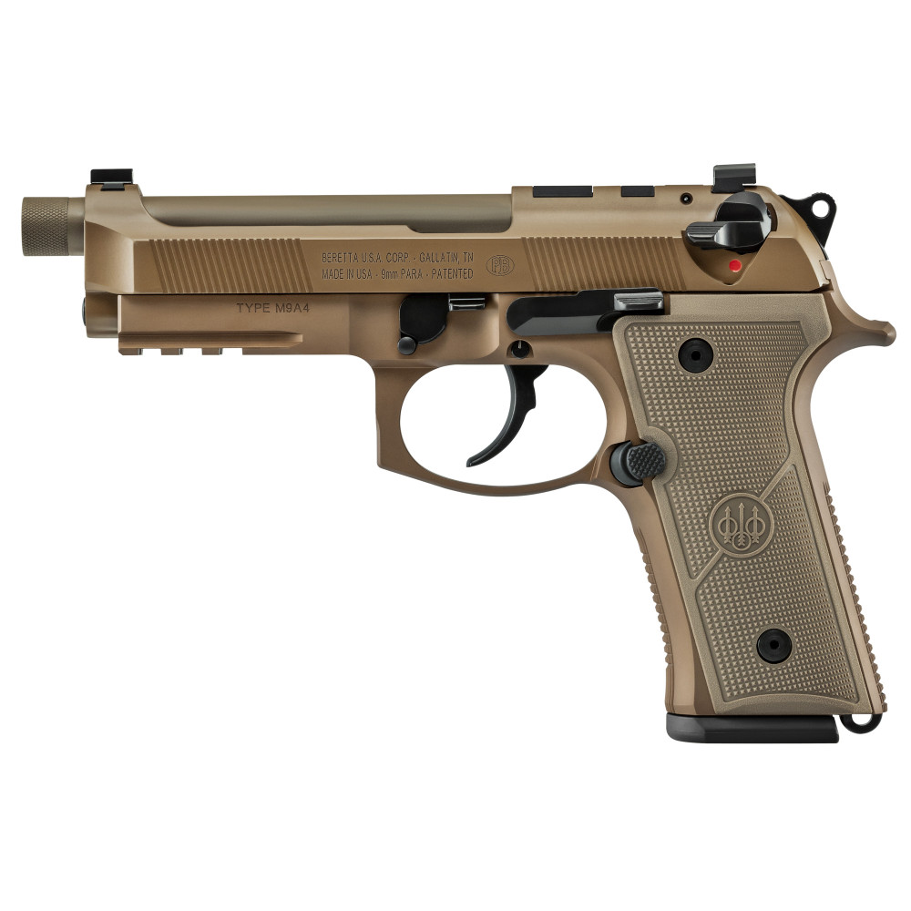 Beretta M9A4 9MM 4.8" 10RD FDE