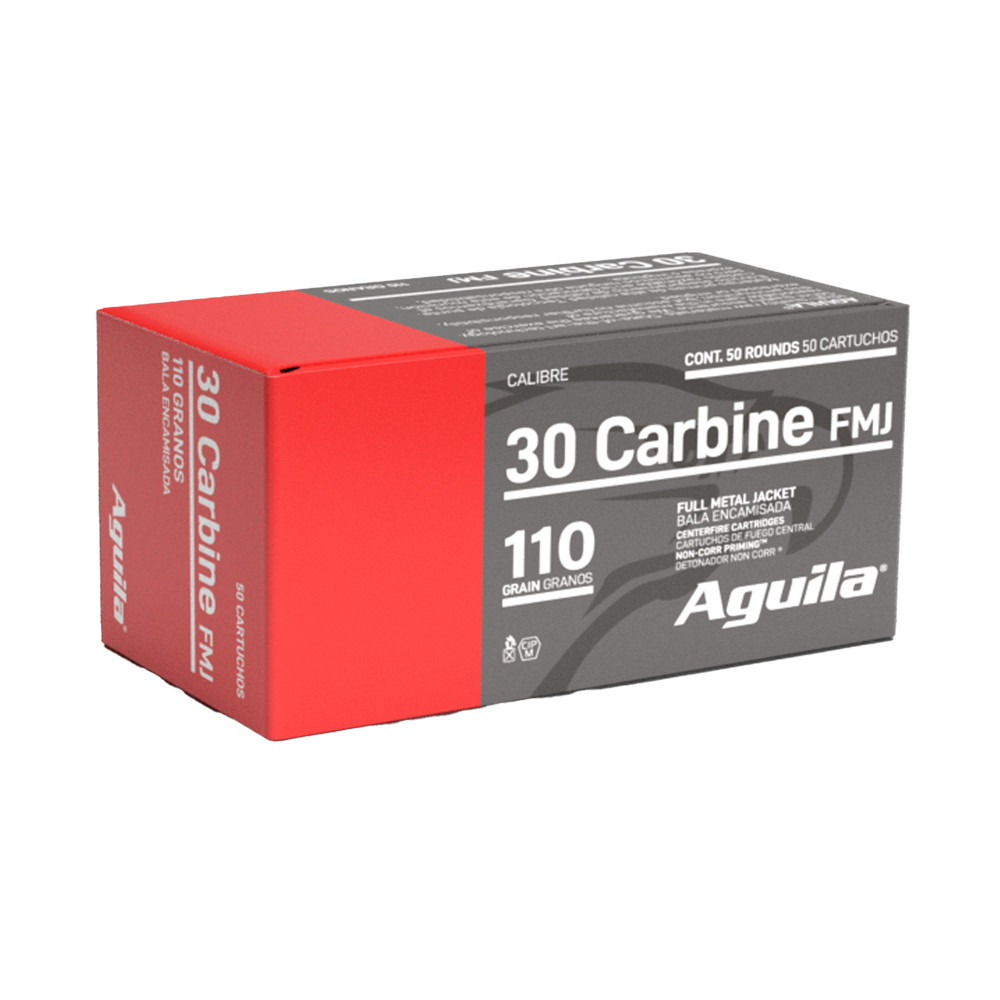Aguila 30 Carbine 110 GR FMJ 50/1000