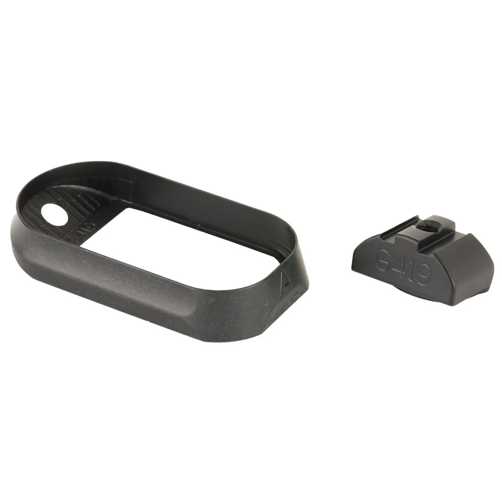 Agency Arms Magwell for G19/G4 NBS Black