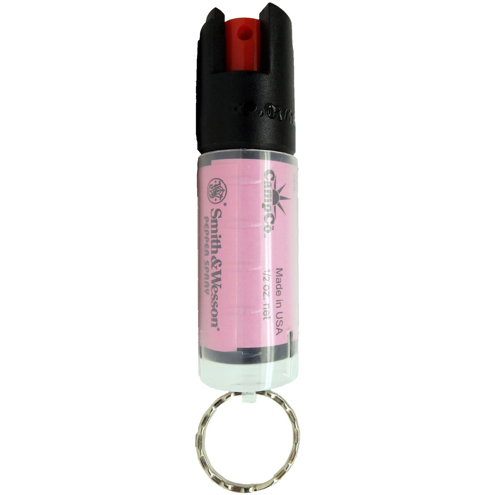 Caliber Gourmet S&W Pepper Spray 0.5oz Keychain Pink