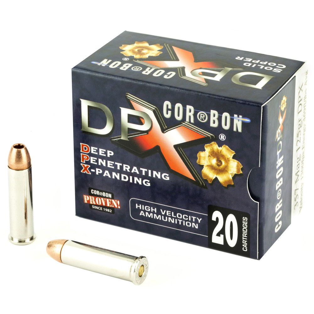 Corbon DPX 357MAG 125GR BRNS X 20