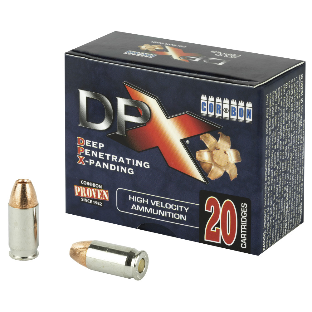 Corbon DPX 380 ACP 80 GR Brn X 20/500