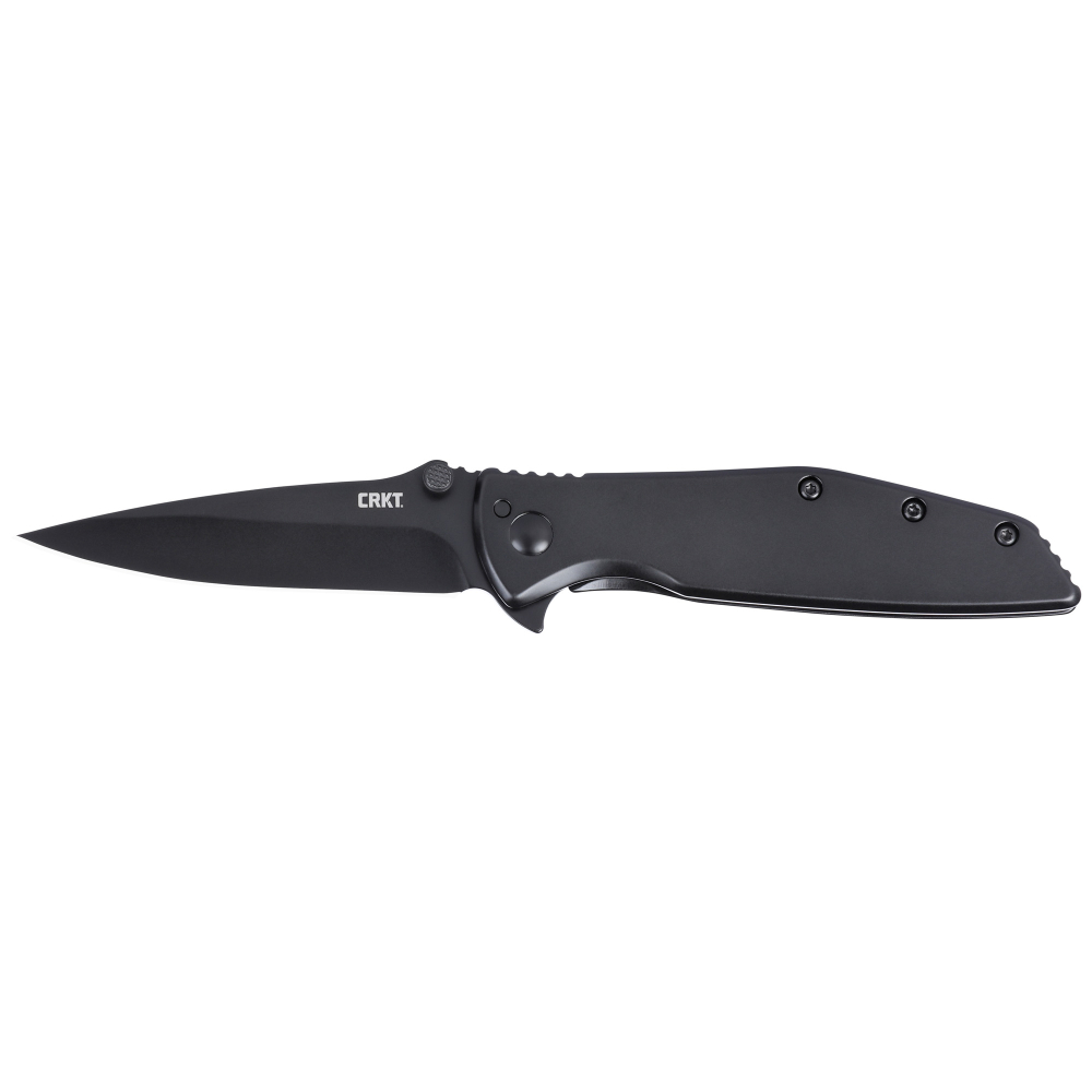 CRKT SLAG 2.95" PLAIN EDGE BLACK