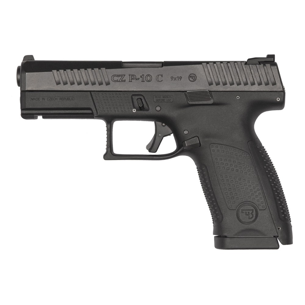 CZ P-10C 9MM 4.02" 15RD OPTIC RDY BK