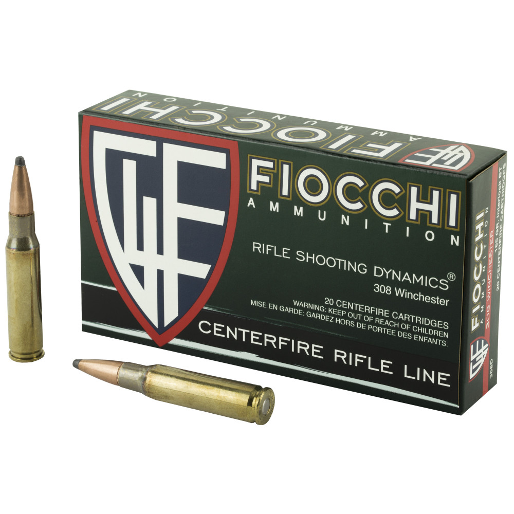 Fiocchi 308WIN 165GR Int BTSP 20/200