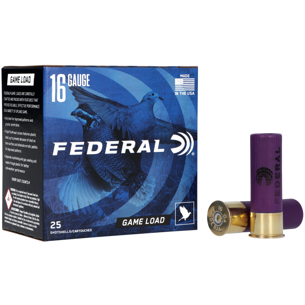 Federal Game Load 16GA 2 3/4" #6 25/250