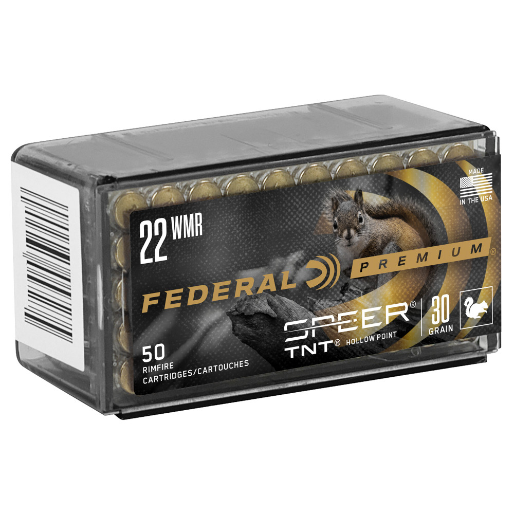 Federal PRM 22WMR 30GR JHP 50/3000