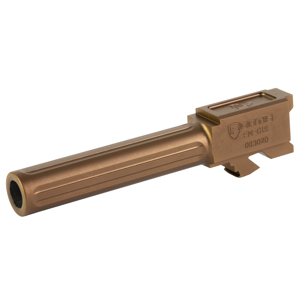 Fortis Barrel for Glock 19 Copper