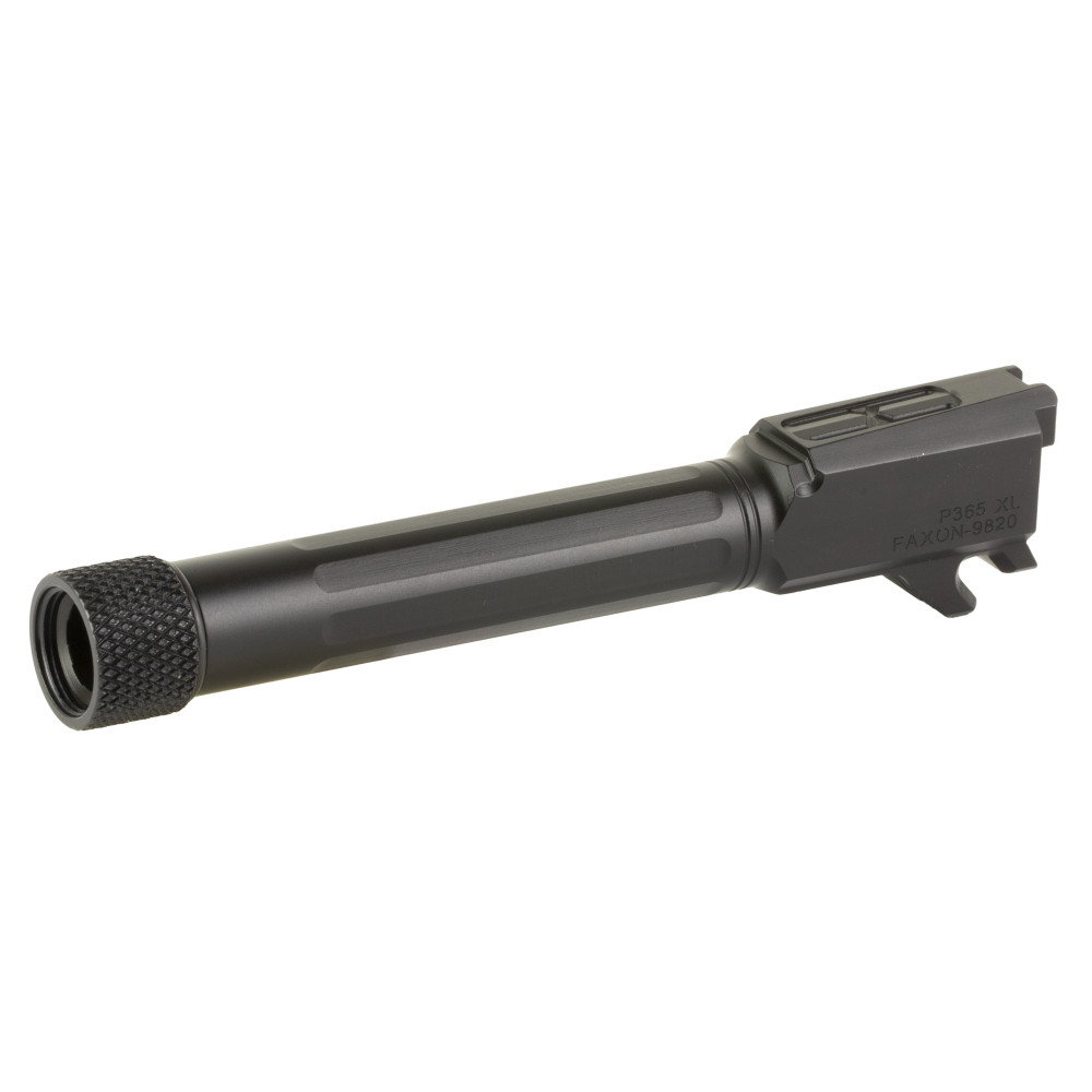 Faxon Match Barrel for P365 XL, 9MM, Black Tube