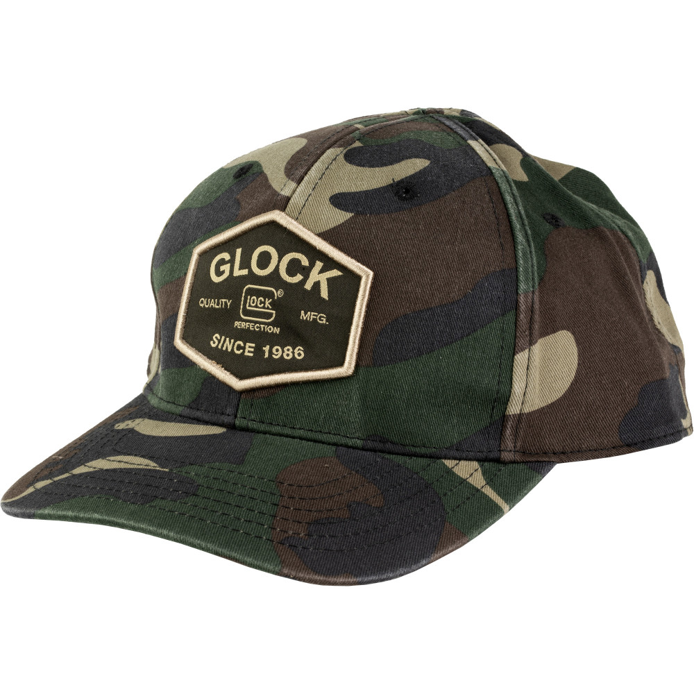 Glock QuadCamouflage Snapback Hat Camouflage