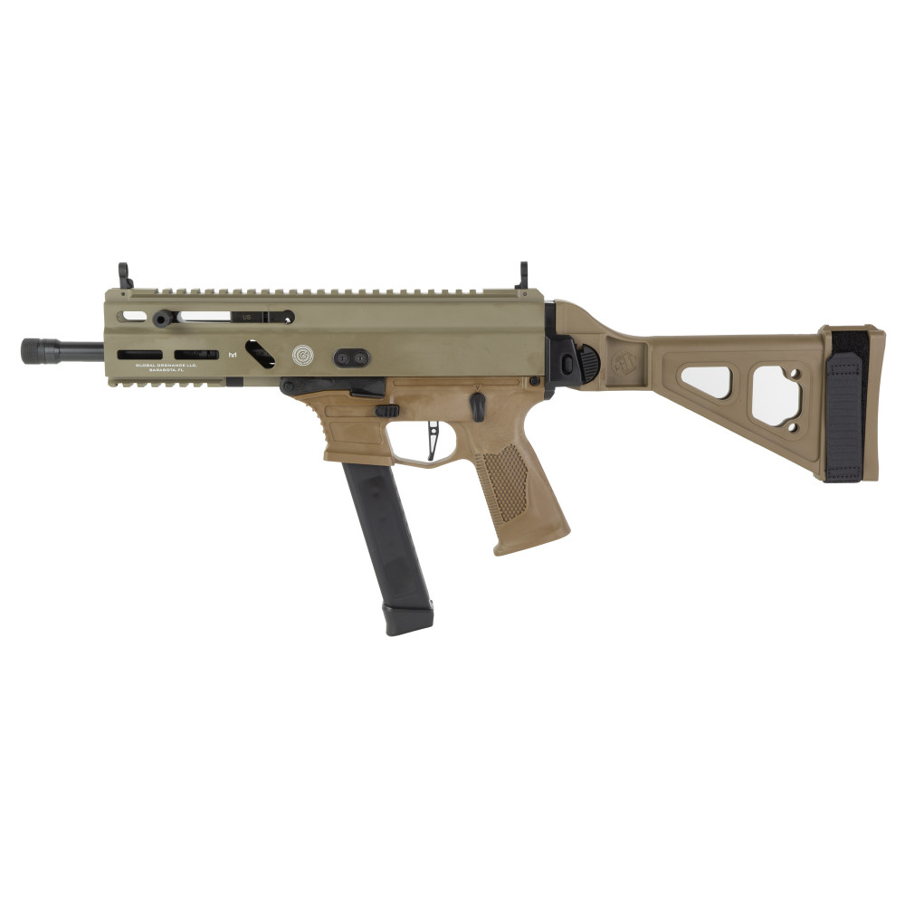 Grand Power Strbog SP9A3G 9MM 8" 33R FDE