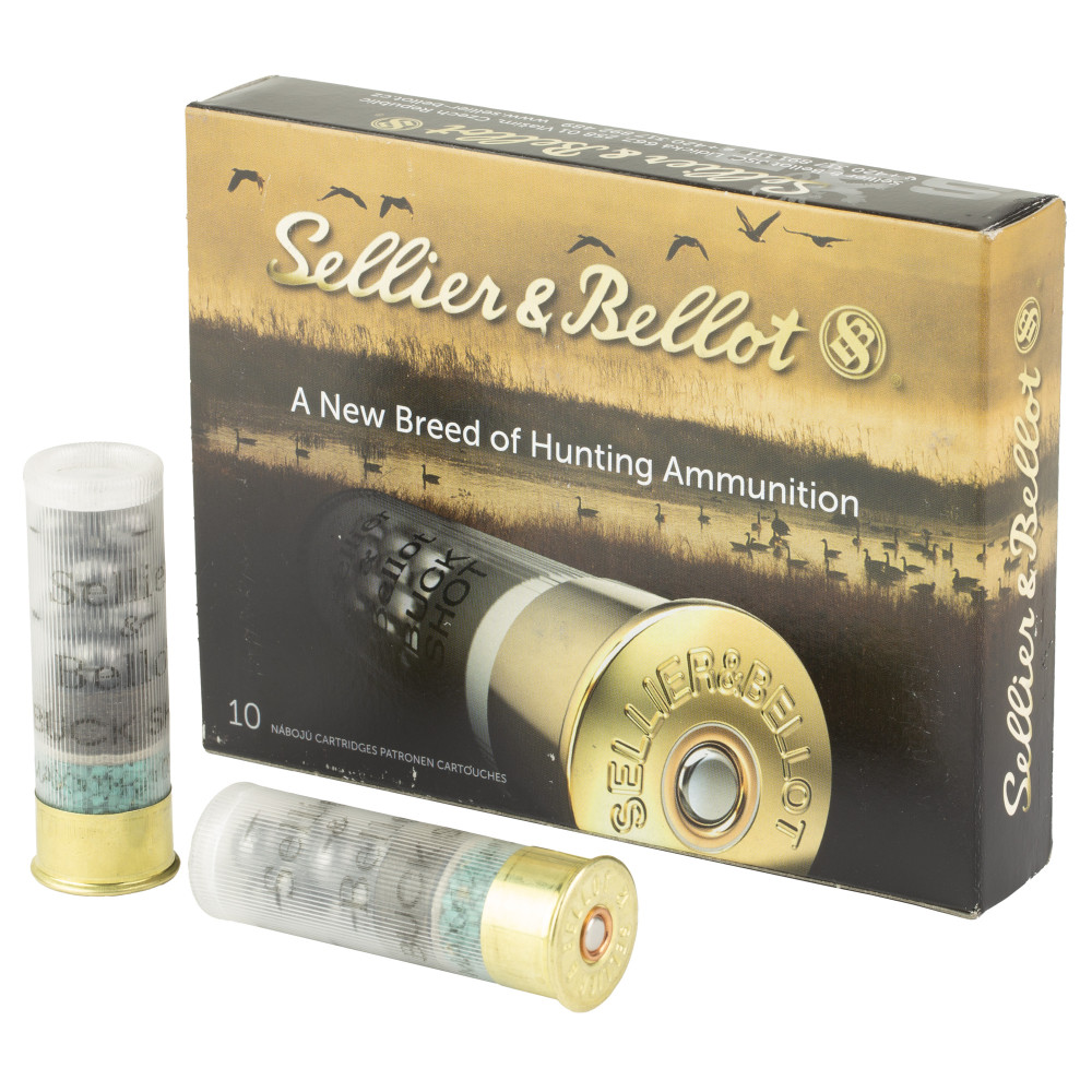 S&B 12GA 2.75 1.25OZ 00 12PEL 10/250